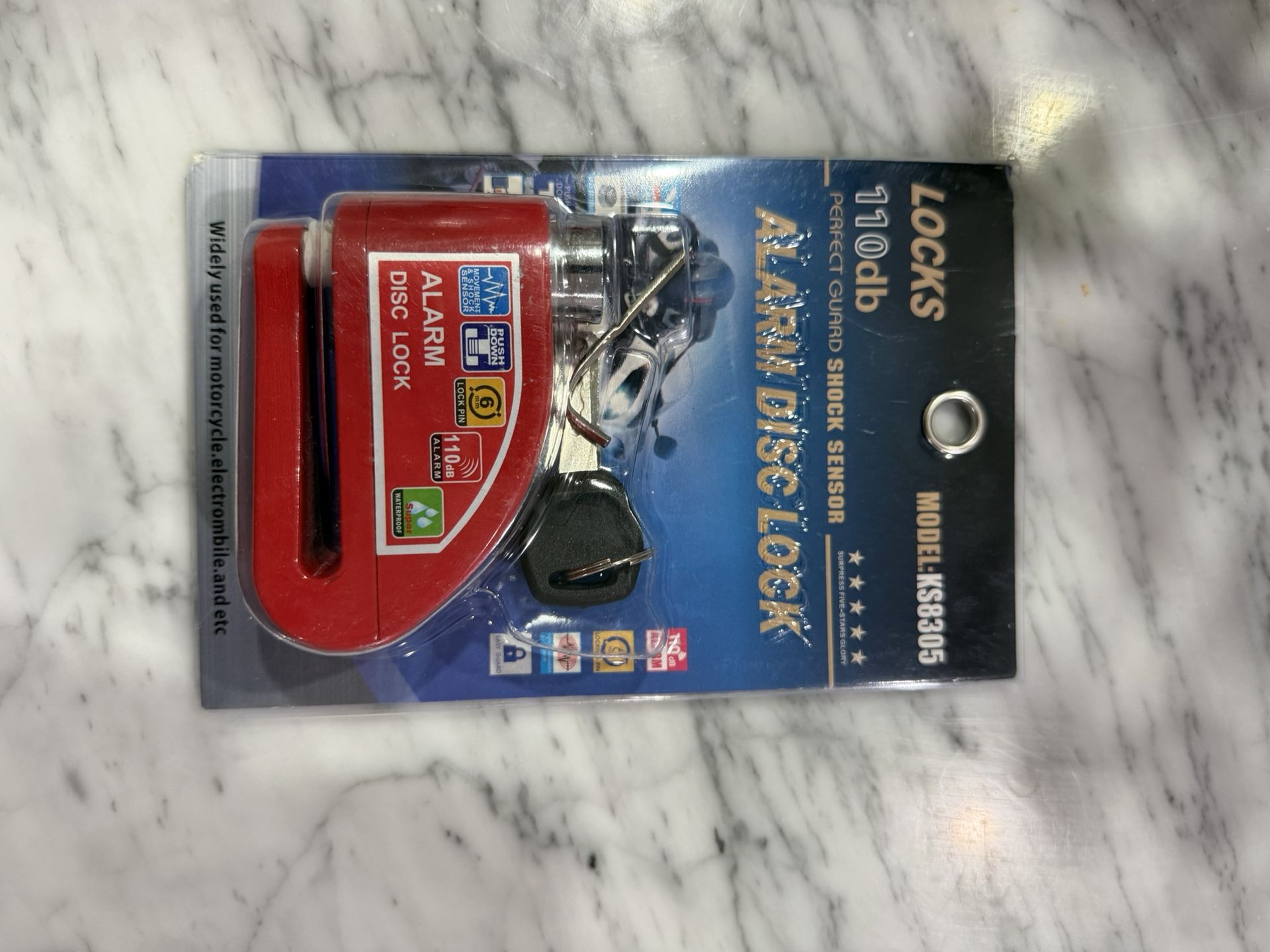 Disk Break Alarm Lock Ebike