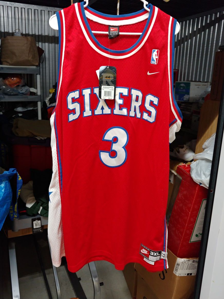Nike Allen Iverson throwback jersey size 3xl new