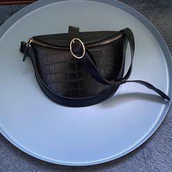 Black Waist Bag 