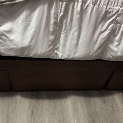 Queen Bed Frame With Storage 