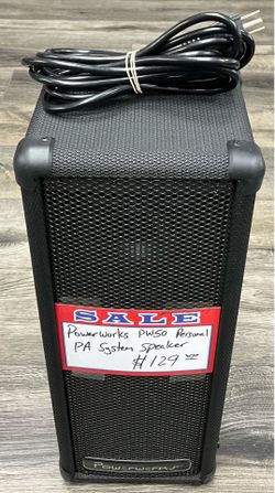 Powerworks PW50 Personal PA System Speaker