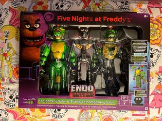 Five Nights at Freddy's Montgomery Gator Endo Series Figure Set