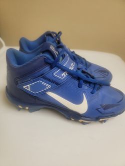Royal Blue Trout Nike Baseball Cleats