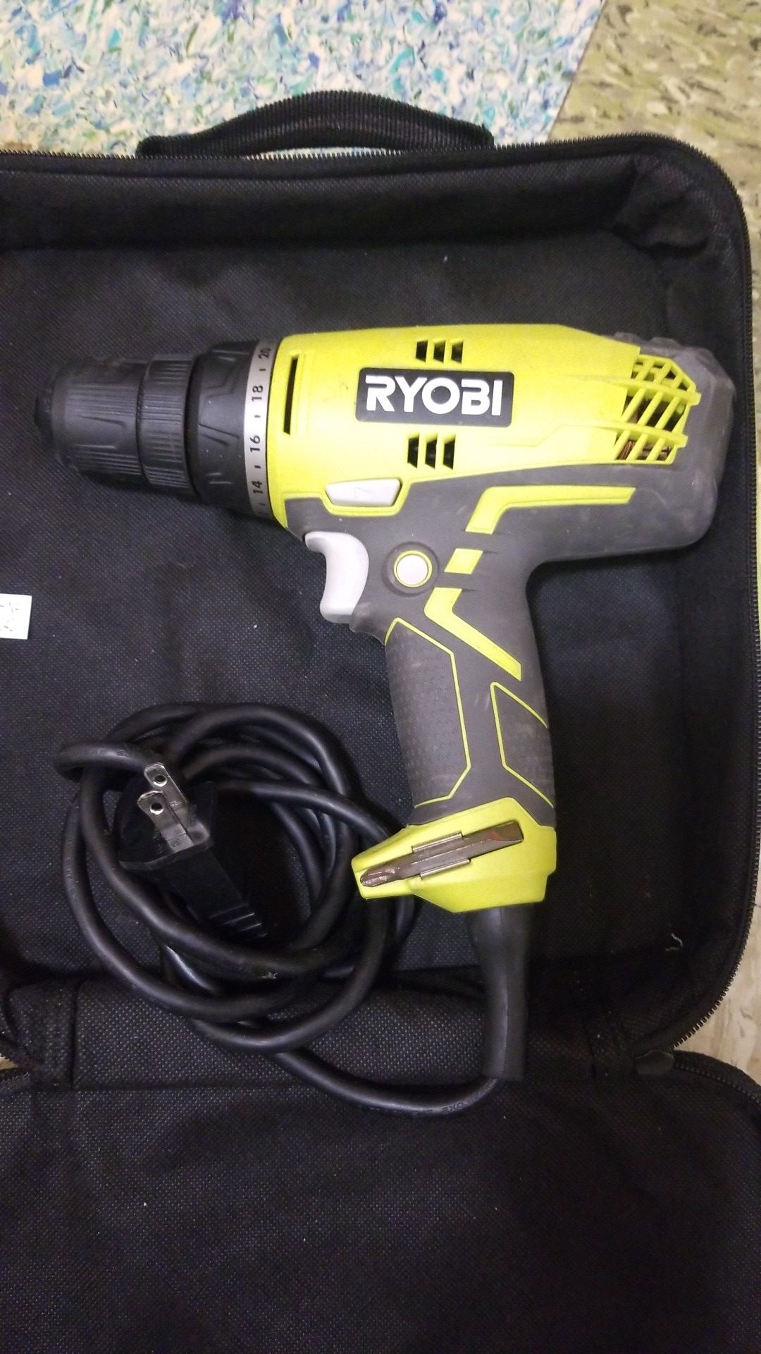 Ryobi 5.5-Amp 3/8 in. Variable Speed Reversible Compact Clutch Driver