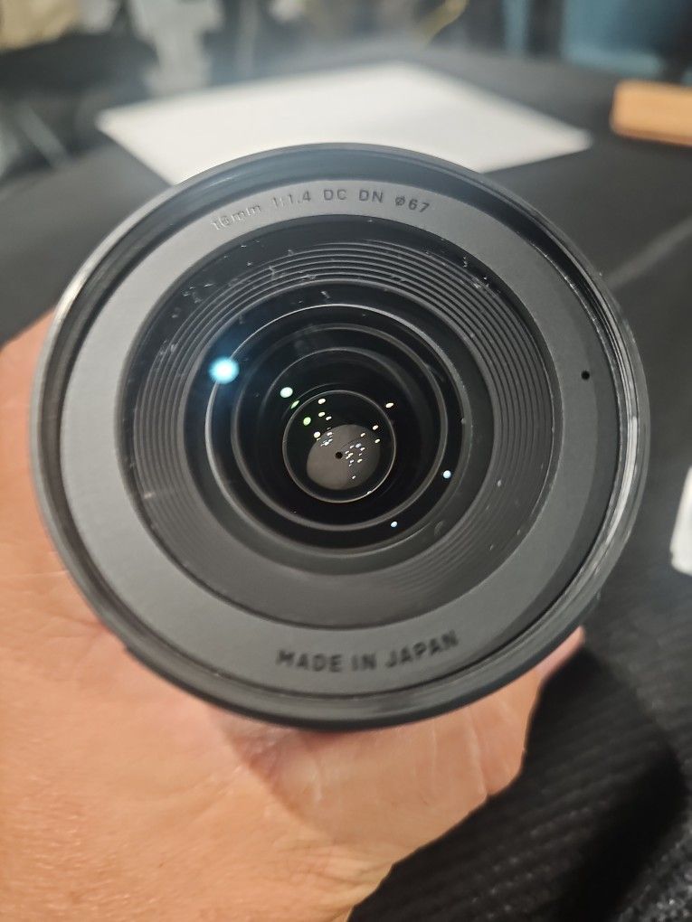 Canon SIGMA 16 mm Manual lens! Pristine! 