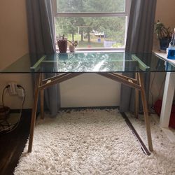 Jensen Westelm Glass Desk