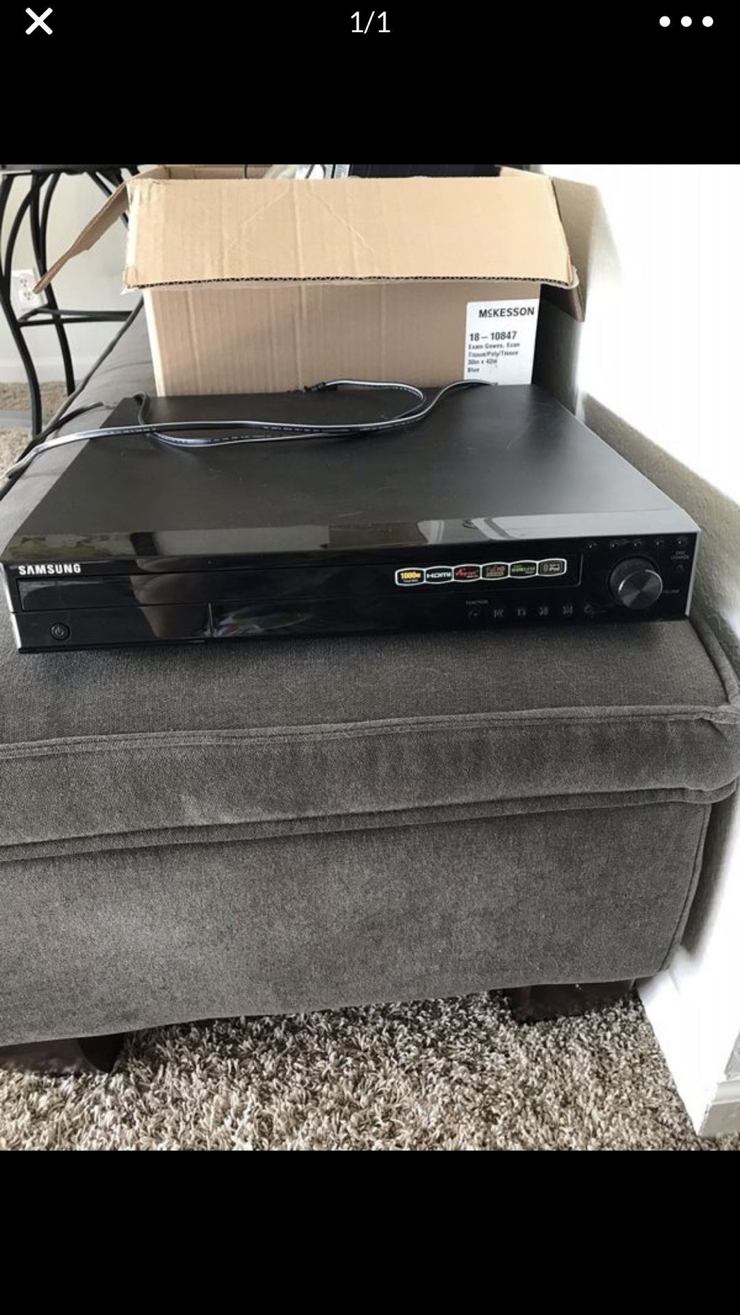 5 disk DVD player