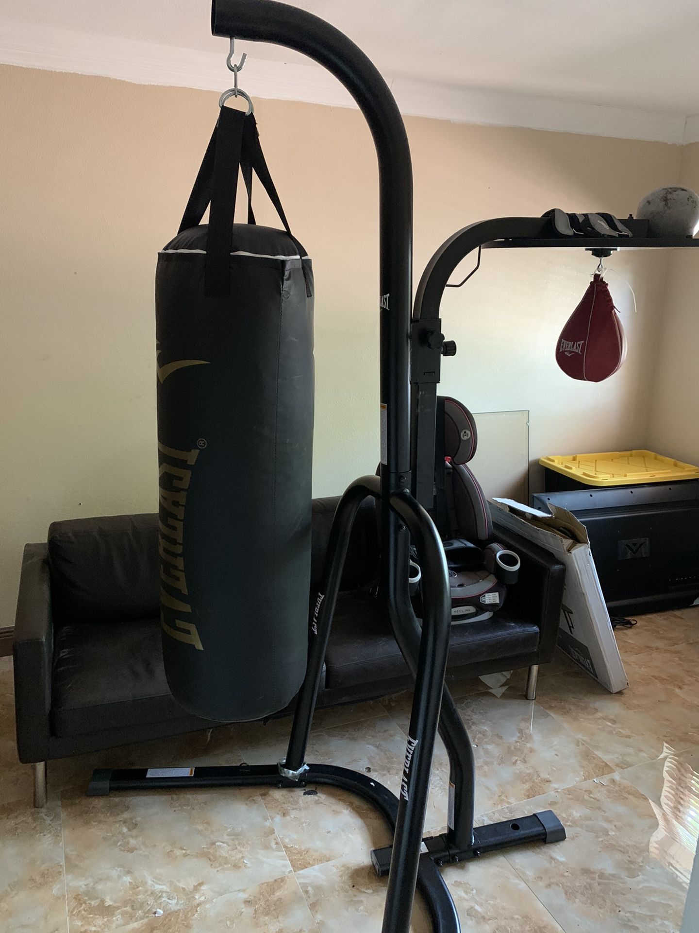 Boxing Punching Bag And Speed Bag 