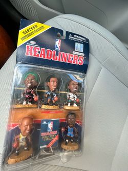 Vintage NBA Figure Set