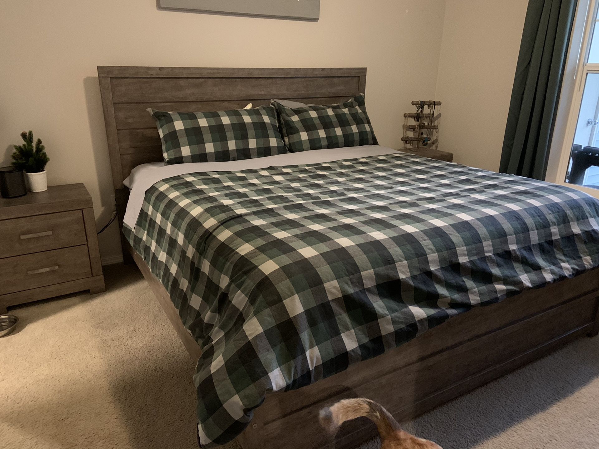King Bedroom Set with Mattress