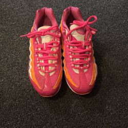 Pink/orange air max 