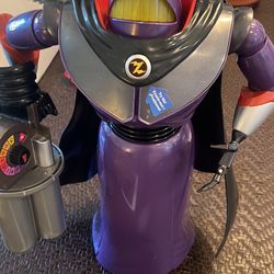 Disney Pixar Toy Story Evil Emperor Zurg Talking Villain Action Figure Purple