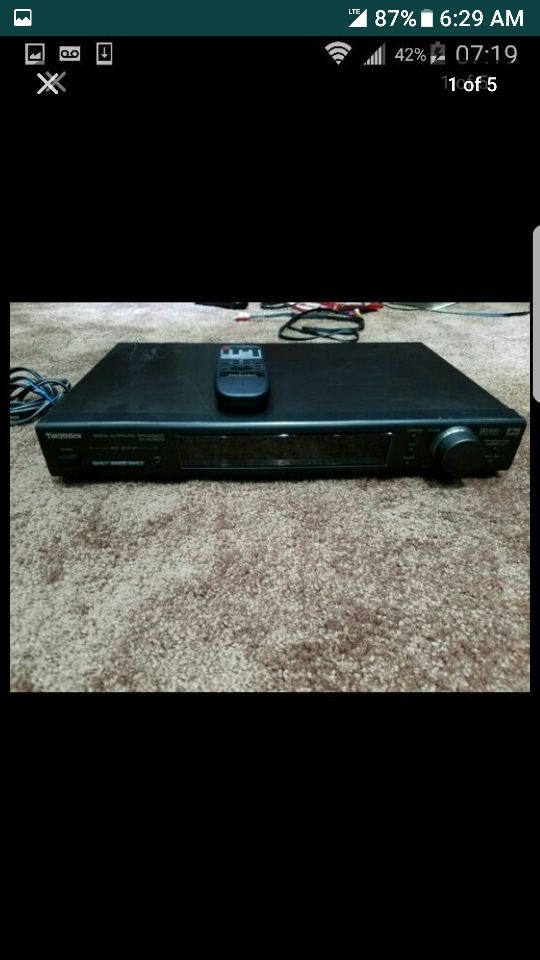 Technics SH-AC500D Digital Surround Processor
