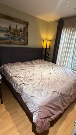 King Bed   and Mattress not included