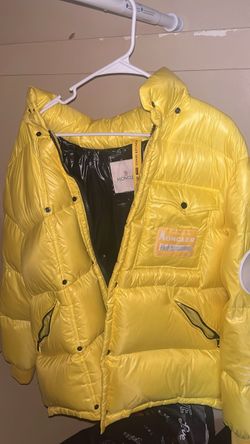 Yellow Moncler Fragment Mens