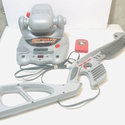 Vintage 1998 ToyMax ARCADIA Electronic Skeet Shoot Projecting Game