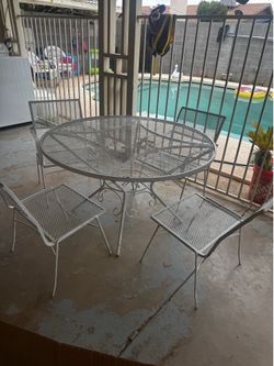 Patio table