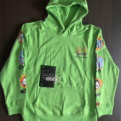 Chrome Hearts Matty Boy “SEX RECORDS” Green Hoodie