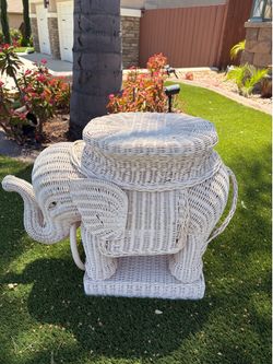 Vintage elephant stand