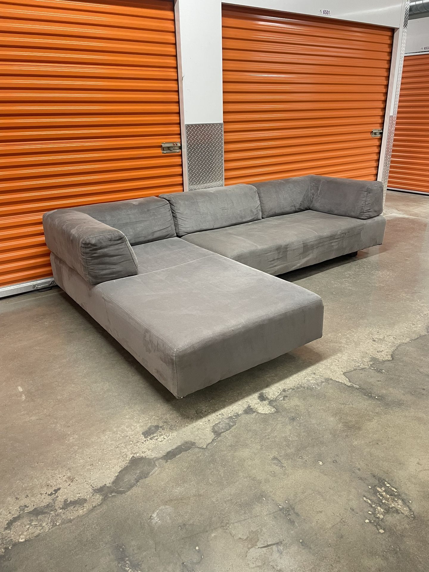 West Elm 112” Tillary Reversible Sectional Sofa Couch | FREE DELIVERY | NYC 🚛
