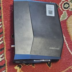 Netgear Nighthawk AX6 CAX30 WiFi Cable Modem Router.