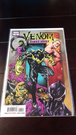 Venom first host # 4 comic key issue sleeper