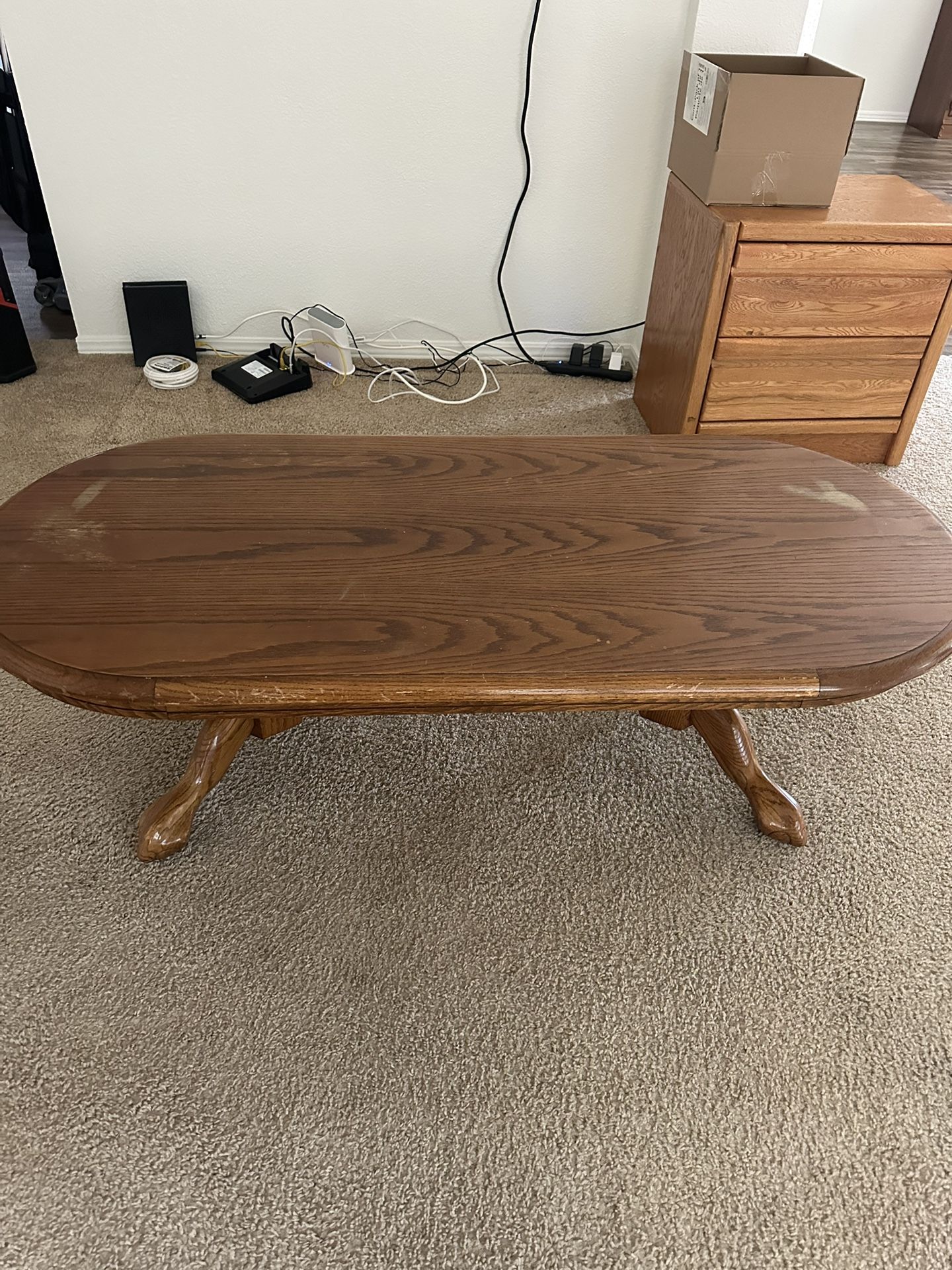 FREE 1980s Wooden Coffee Table