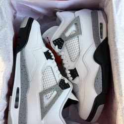 Jordan 4 White cement 11.5M , 7Y