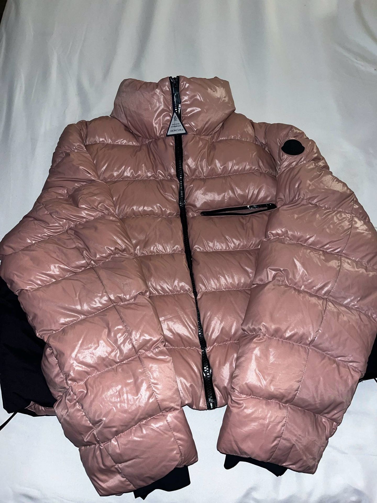 MONCLER CROPPED PUFFER SIZE M