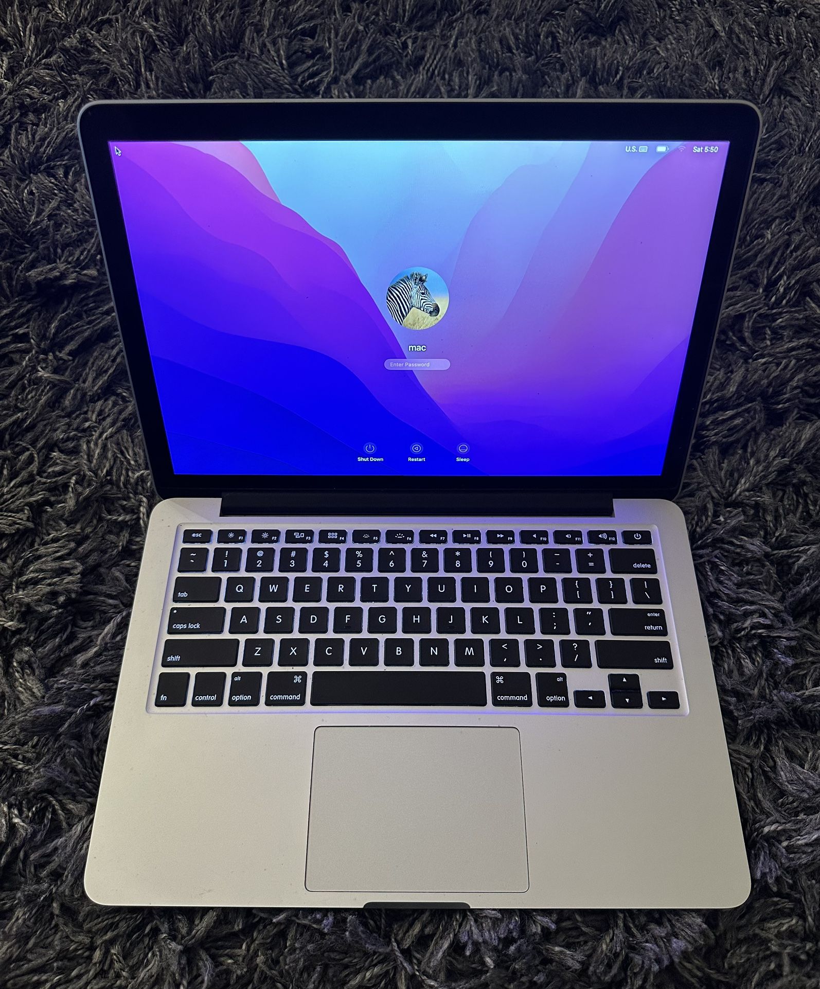 MacBook Pro 13” (New 512gb SSD & Battery)