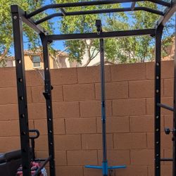 Squat Rack With Pulley System