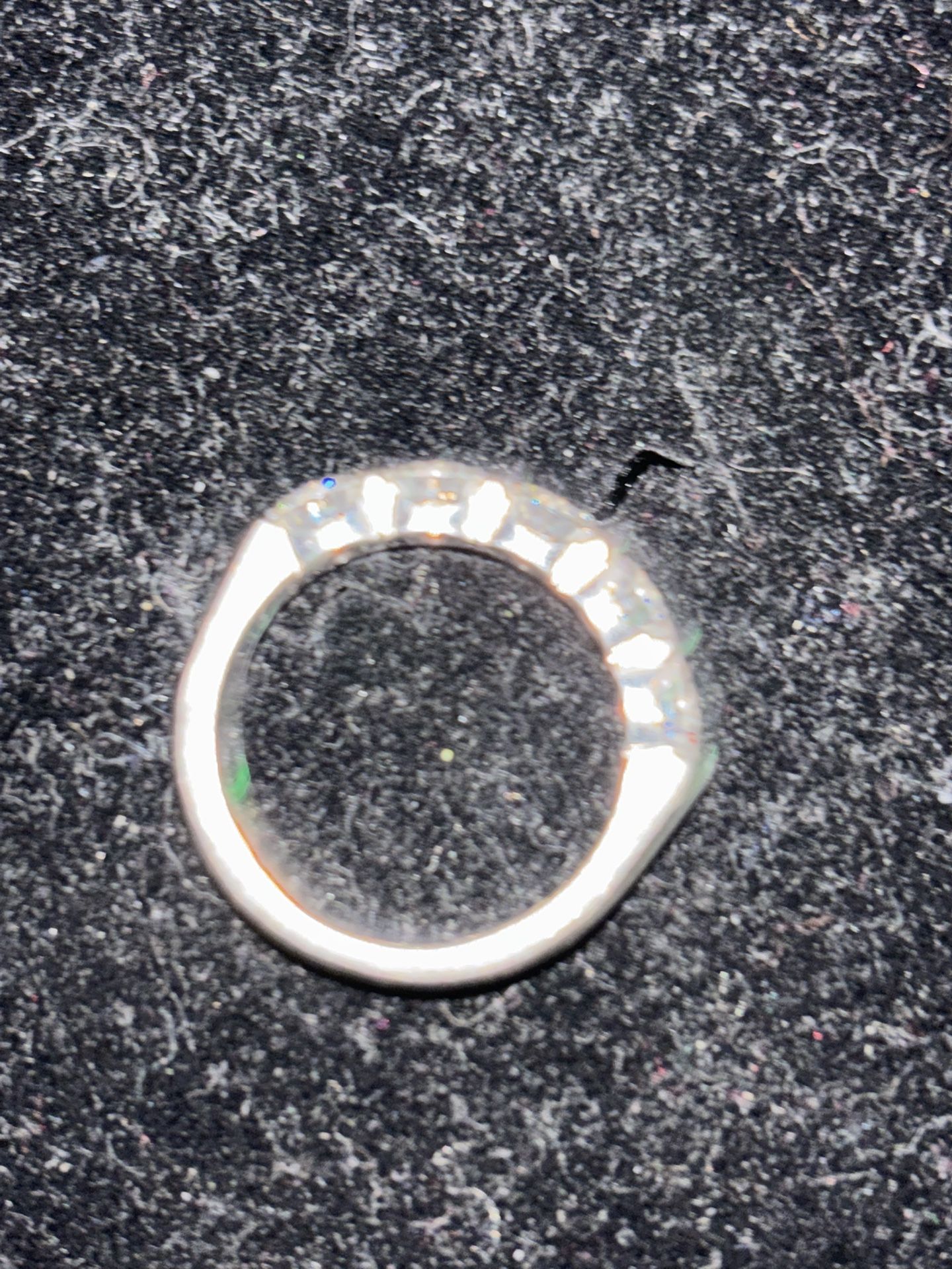 3ct Diamond/14k White Gold Pinky Ring.