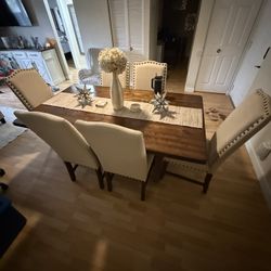 Wooden Dining Table Set