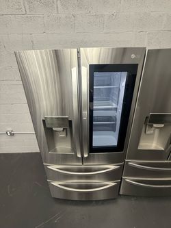 LG French Door Refrigerator “36 ( Lavadora y secadora )