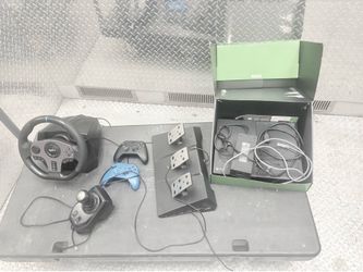 Microsoft Xbox One 1540 500GB Console  W Drive Wheel Pxn -V9 Pads Stick Shift