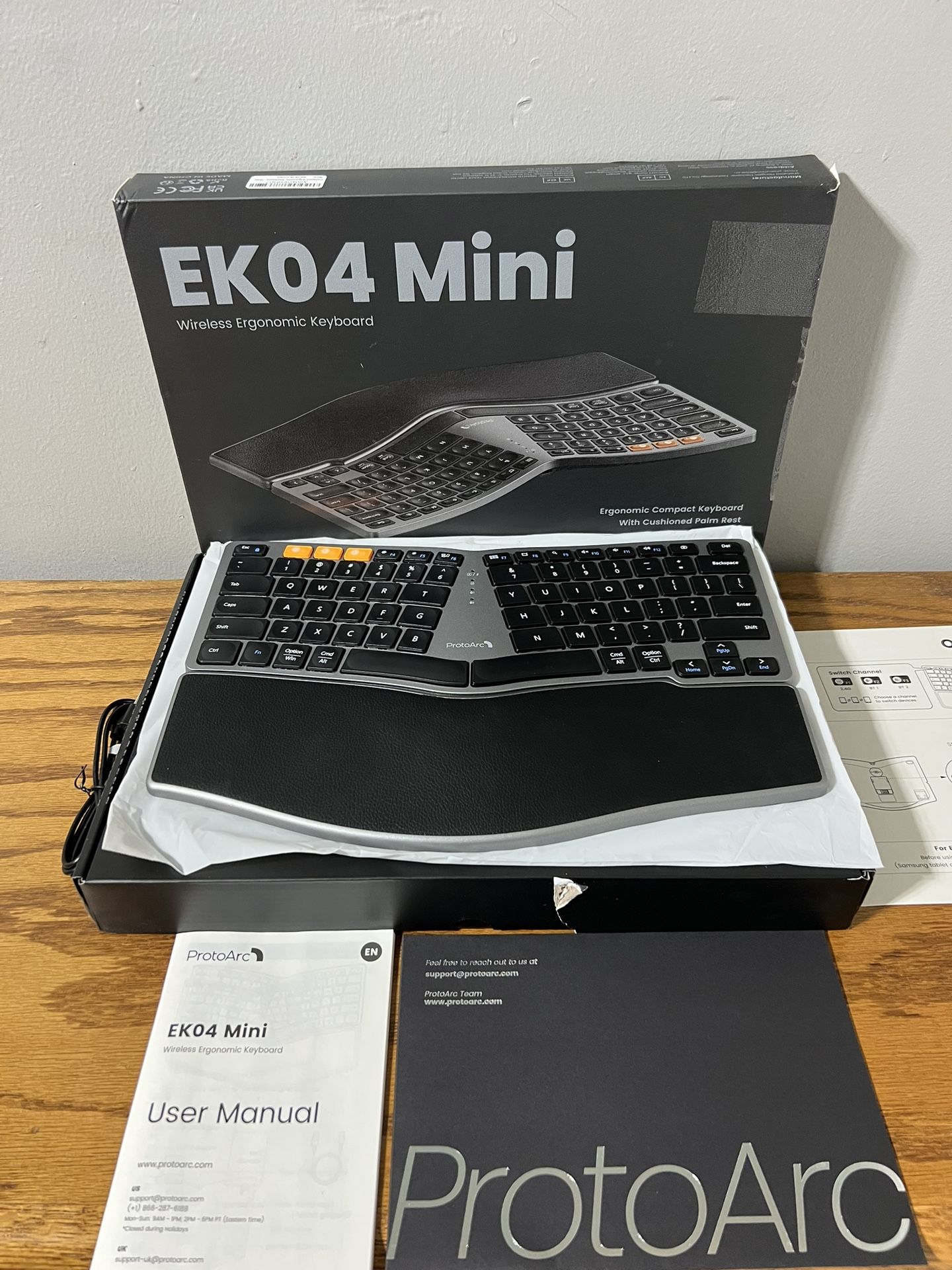 Wireless Ergonomic Keyboard 