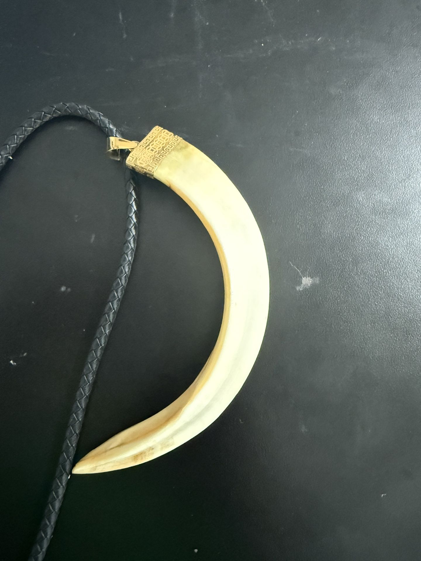 18k gold pendant