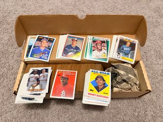 1988 Topps Baseball 450+ Vintage Cards Lot – MLB Stars & Collectibles