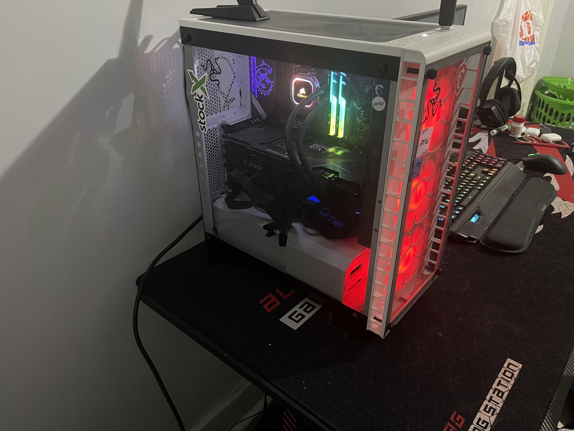 Gaming Computer PC Desktop – Nvidia i9-10900k, MSI RTX 3090 ,32 GB of RAM, 2tb had, 1tb ssd