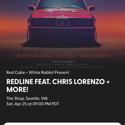 Two Chris Lorenzo Tickets