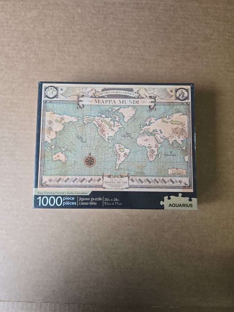 Fantastic  Beast  Mapa Mundi Puzzle 