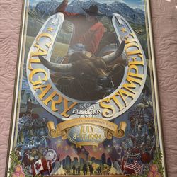 Cowboy Calgary Stampede Expedition Poster