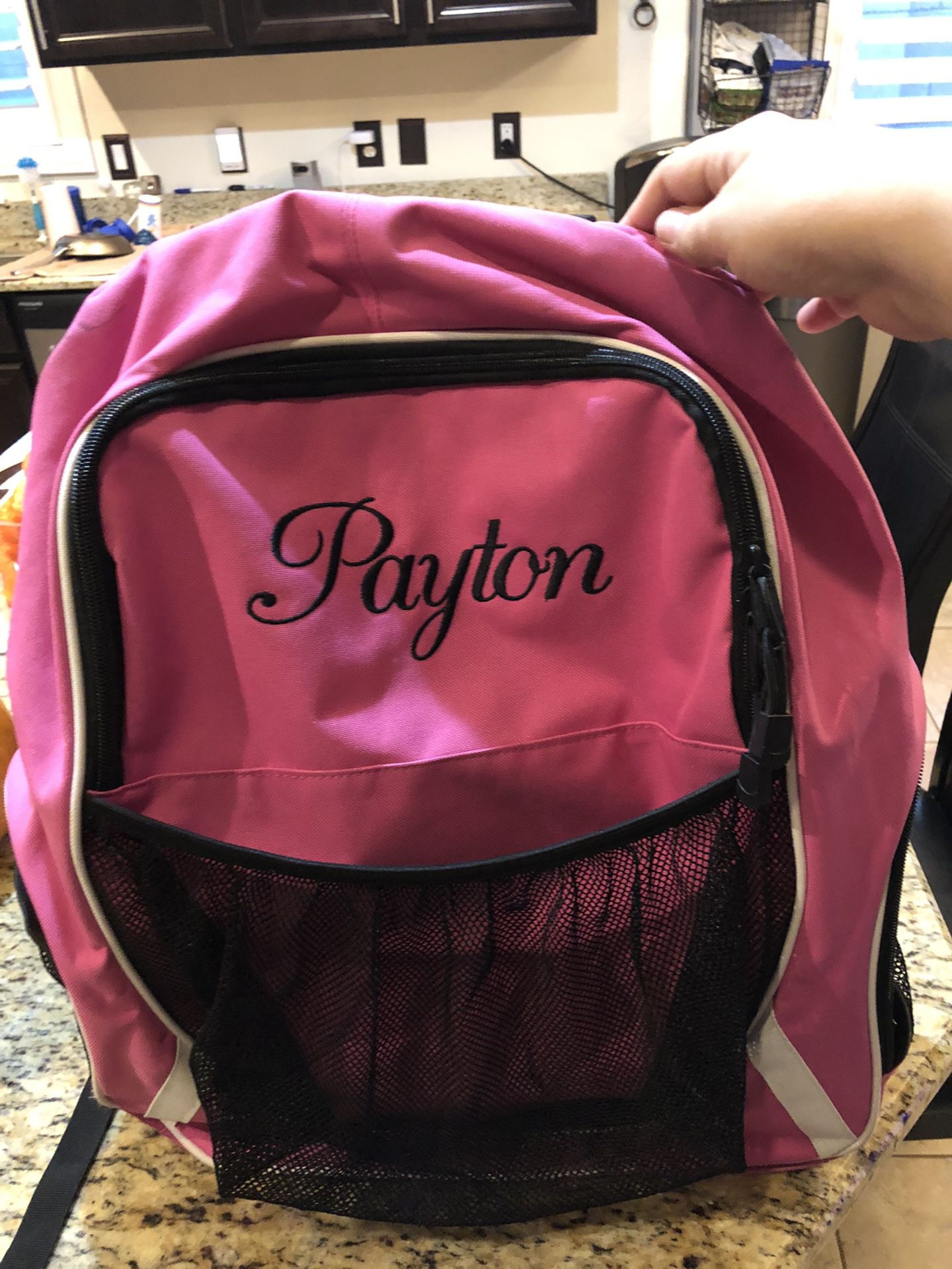 Embroidered “Payton” Equipment Bag/Backpack