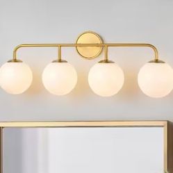 Gold Modern Vanity Light