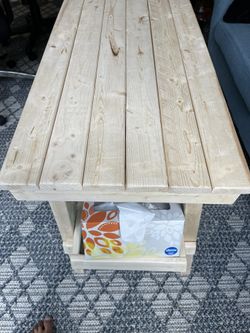 Study Table / Activity Table with Built In Shelf Under