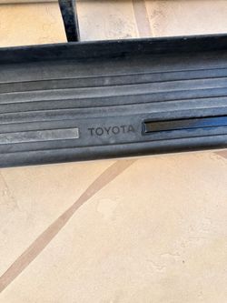 2001 Toyota 4Runner running boards black/ chrome