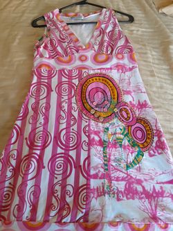 Fun dress Womens Small boho boutique