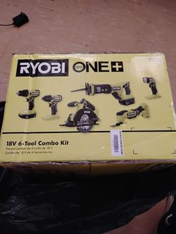 Ryobi 18v 6 tool combo kit