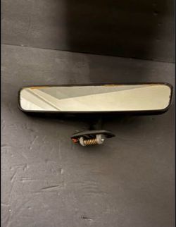 OEM Mercedes-Benz W123 Interior Rear View Mirror Black A1(contact info removed)17 Vintage.