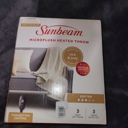 Sunbeam Royal Luxe Heated Blanket 